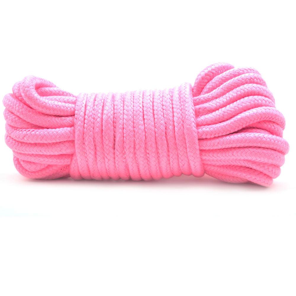 10 Metres Cotton Bondage Rope Pink-Katys Boutique
