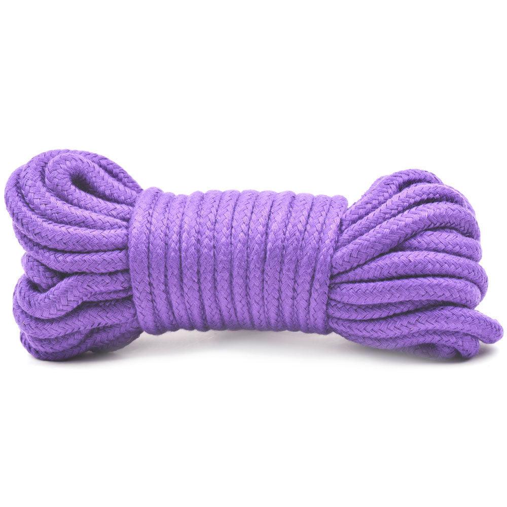 10 Metres Cotton Bondage Rope Purple-Katys Boutique
