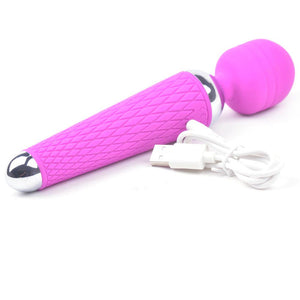 10 Speed Purple Rechargeable Magic Wand-Katys Boutique