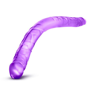B Yours 16 Inch Purple Double Dildo-Katys Boutique