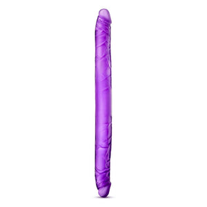 B Yours 16 Inch Purple Double Dildo-Katys Boutique