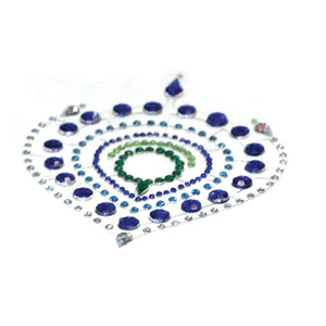 Bijoux Indiscrets Flamboyant Rhinestone Jewellery Blue Green-Katys Boutique
