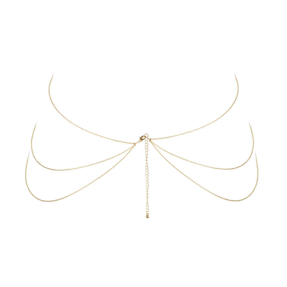 Bijoux Indiscrets Magnifique Body Chain Gold-Katys Boutique