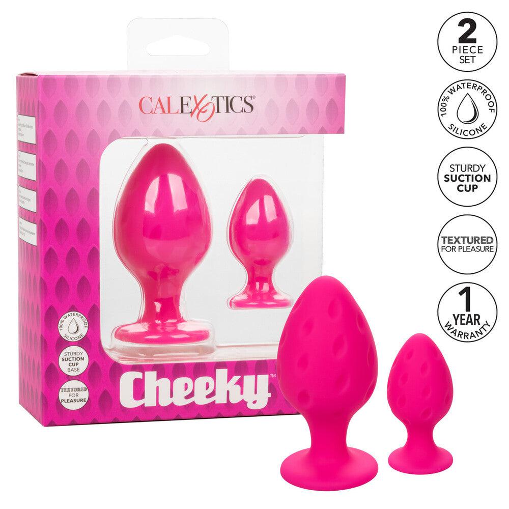 Cheeky Butt Plug Duo Pink-Katys Boutique