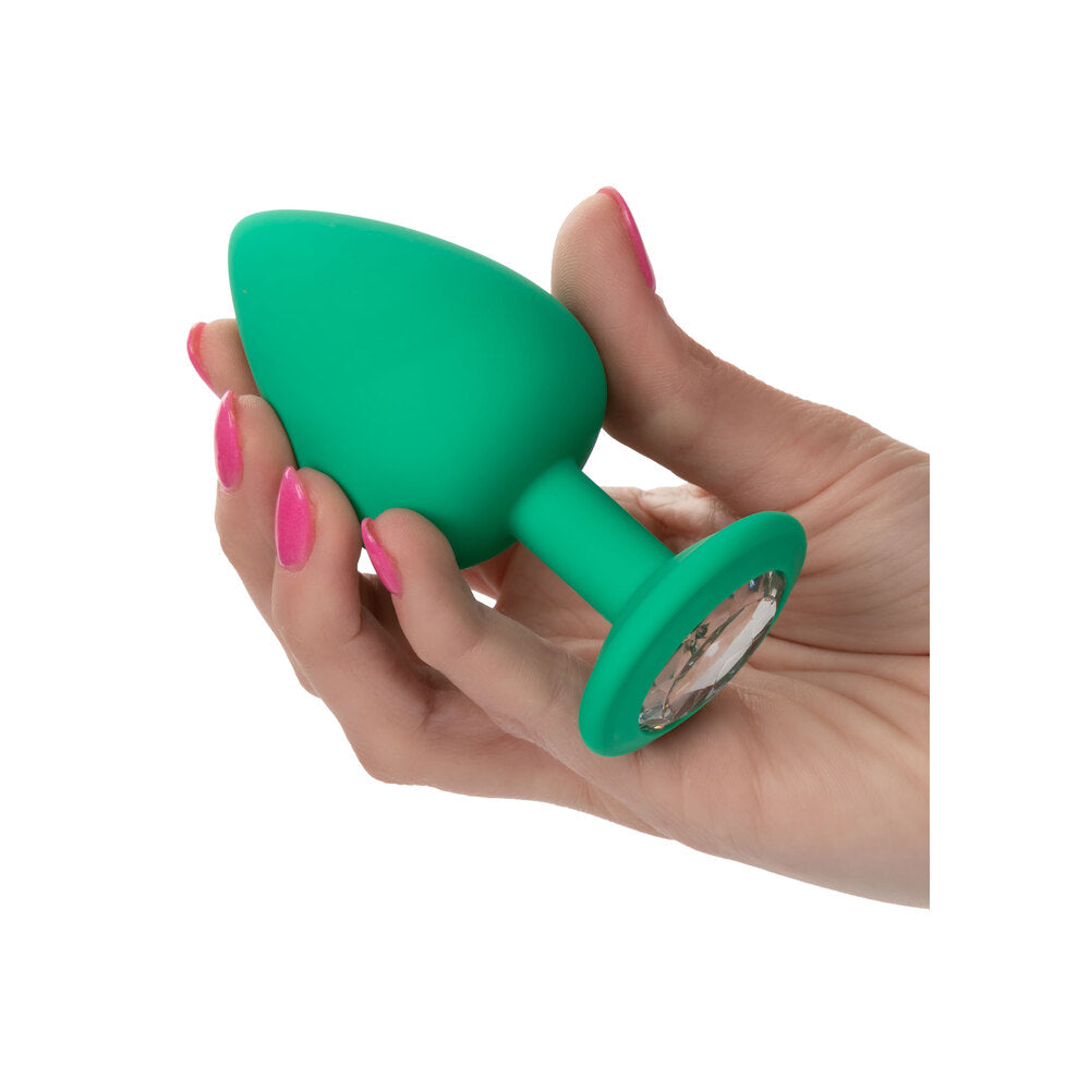 Cheeky Gems Butt Plugs 3 Piece Set Green-Katys Boutique