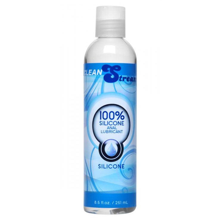 Clean Stream 100 Percent Silicone Anal Lubricant 8.5 oz-Katys Boutique