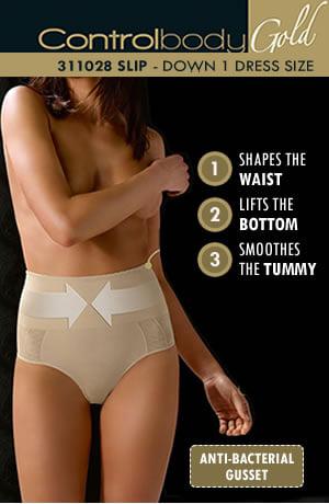 Control Body 311028 Shaping Brief Bianco-Katys Boutique