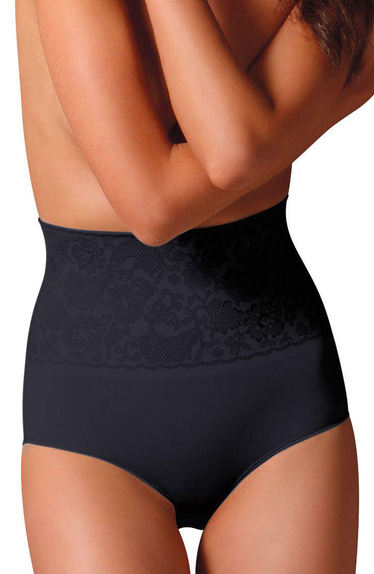 Control Body 311572 Shaping Brief With Screen Print Lace Nero-Katys Boutique