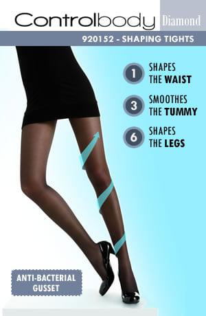 Control Body 920152 Shaping Tights Antracite-Katys Boutique