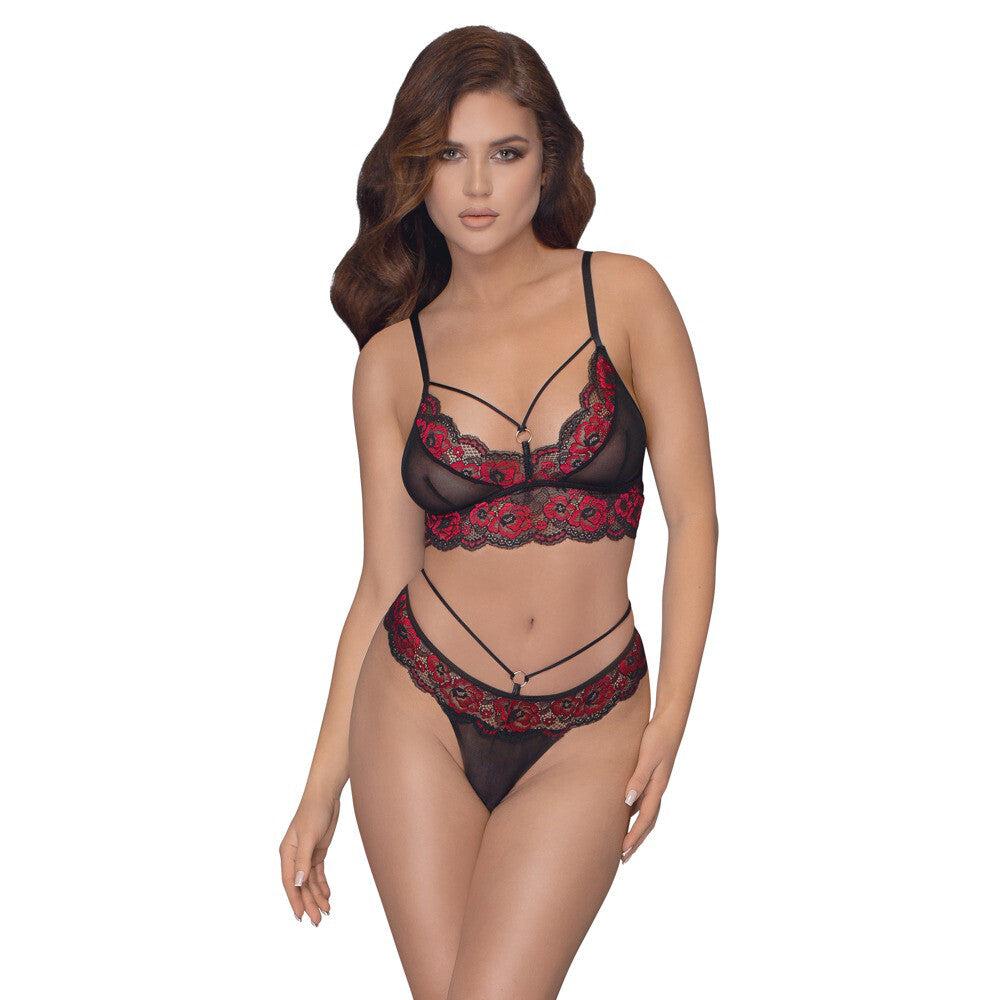 Cottelli Matching Lace Bra And String-Katys Boutique
