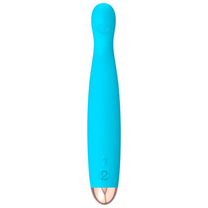 Cuties Silk Touch Rechargeable Mini Vibrator Blue-Katys Boutique