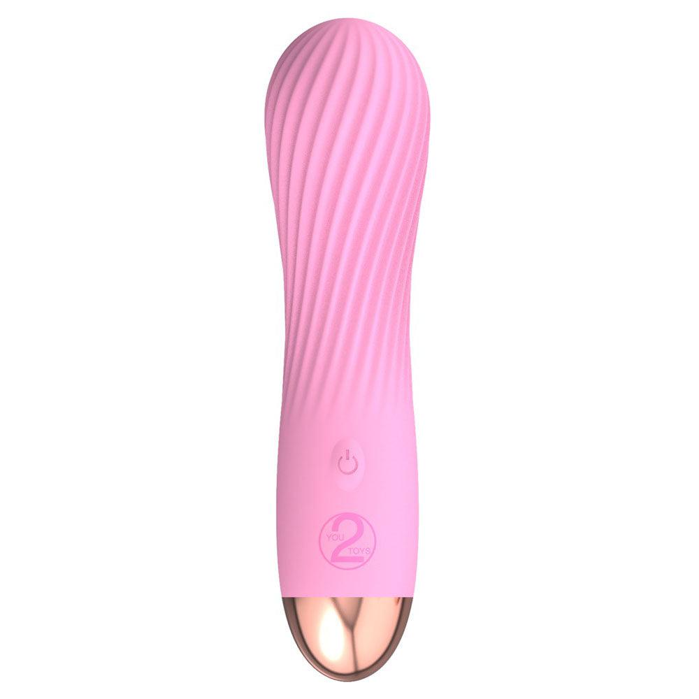 Cuties Silk Touch Rechargeable Mini Vibrator Pink-Katys Boutique