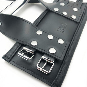 Deluxe Leather Suspension Handcuffs-Katys Boutique