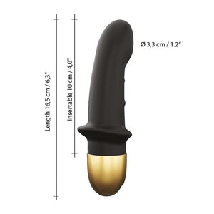 Dorcel Mini Lover 2 Rechargeable Vibrator Black-Katys Boutique