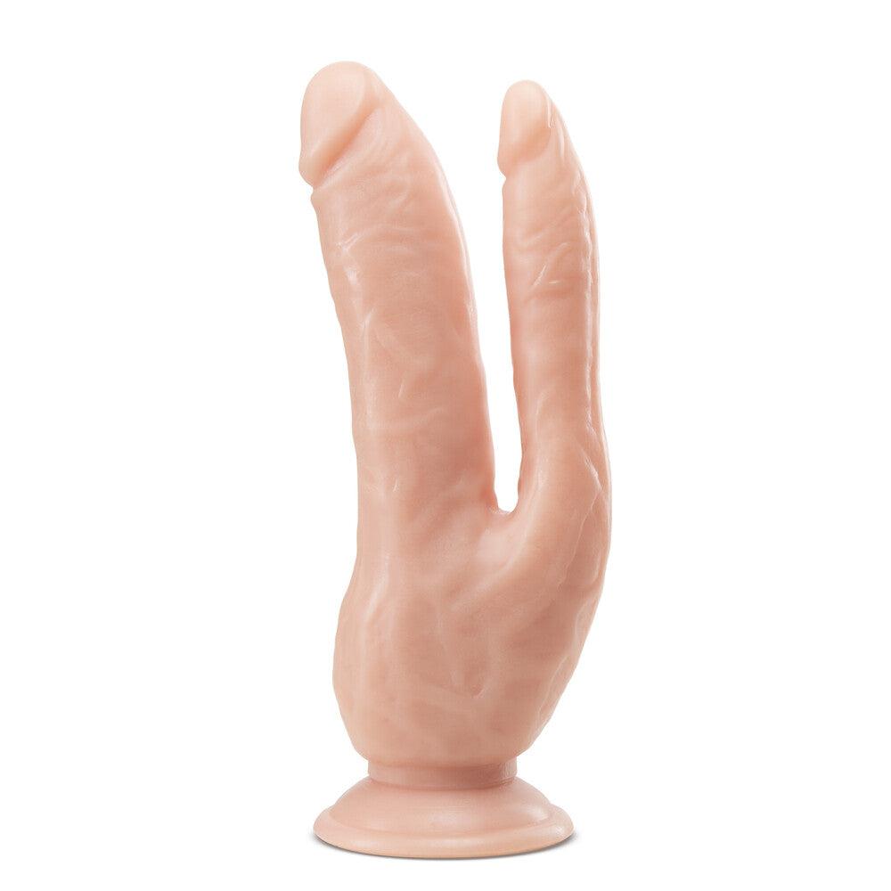 Dr. Skin Dual 8 Inch Dual Penetrating Dildo With Suction Cup-Katys Boutique