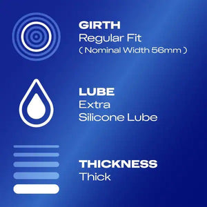 Durex Extra Safe Regular Fit Condoms 3 Pack-Katys Boutique