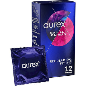 Durex Mutual Climax Regular Fit Condoms 12 Pack-Katys Boutique