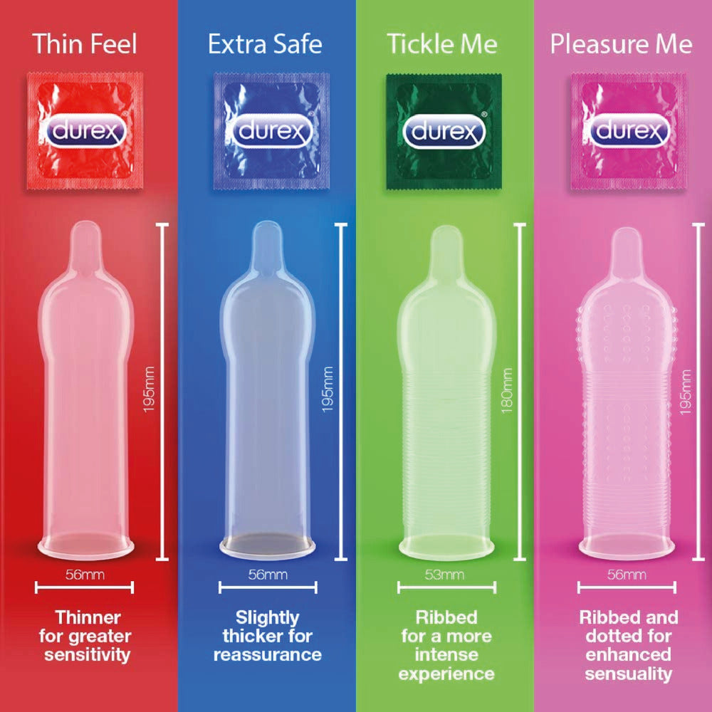 Durex Surprise Me Variety Condoms 40 Pack-Katys Boutique