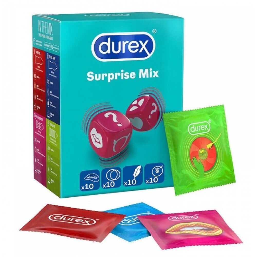 Durex Surprise Me Variety Condoms 40 Pack-Katys Boutique