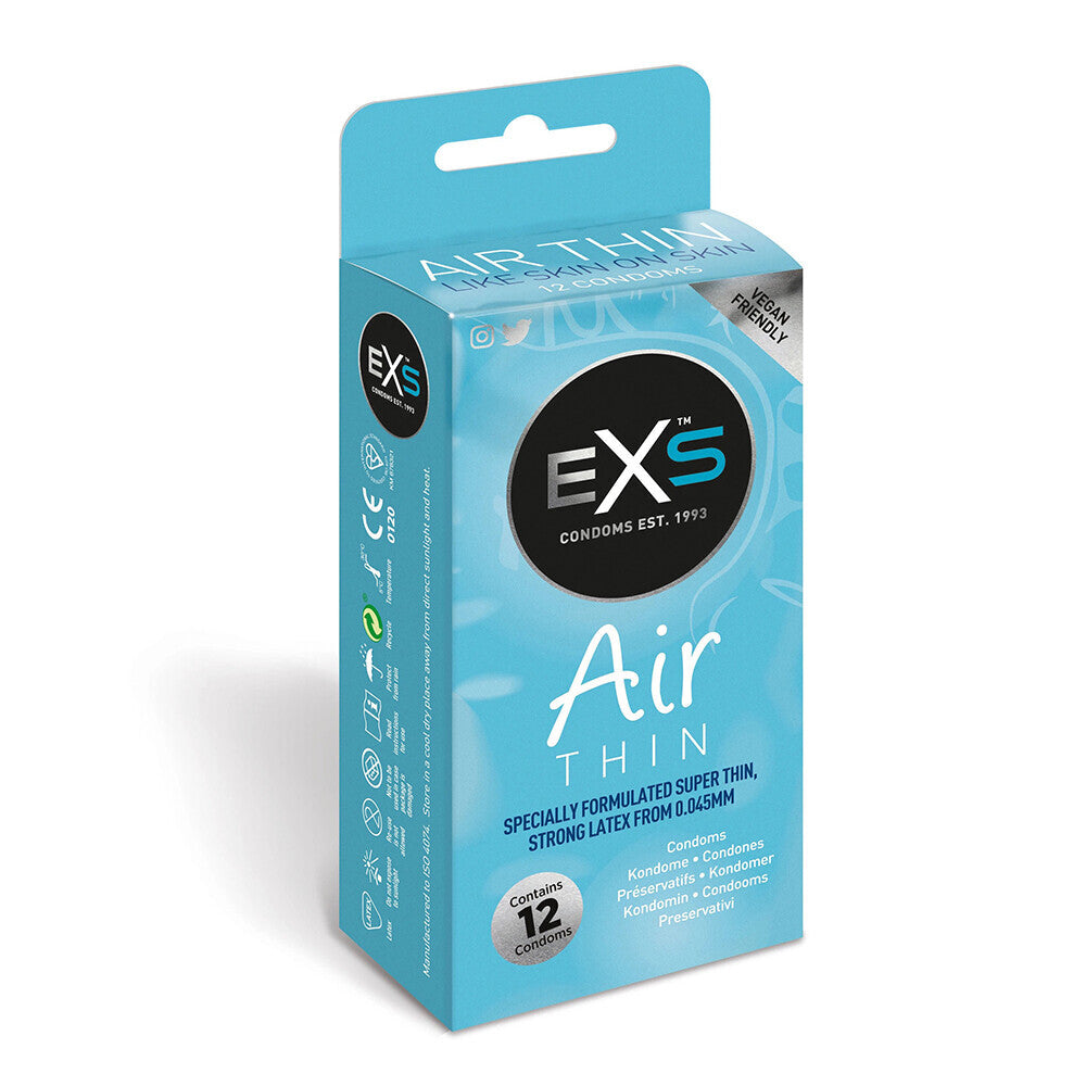 EXS Air Thin Condoms 12 Pack-Katys Boutique