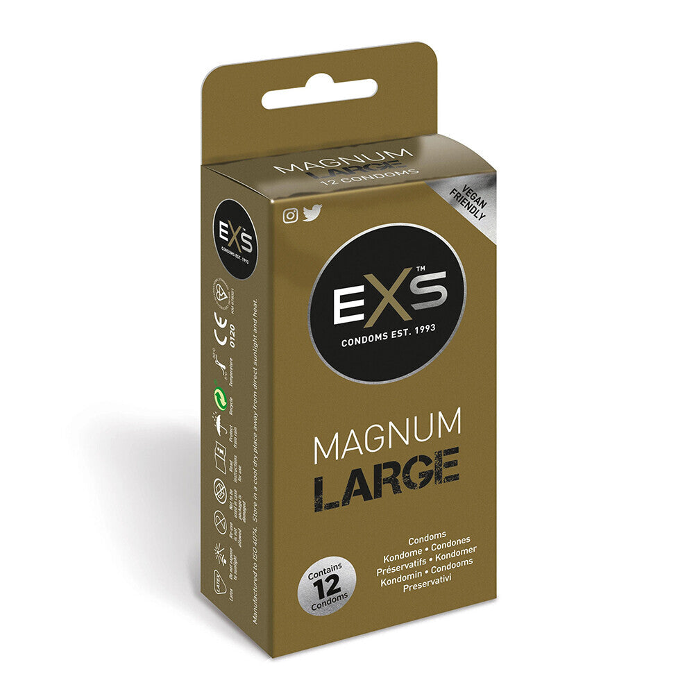 EXS Magnum Large Condoms 12 Pack-Katys Boutique