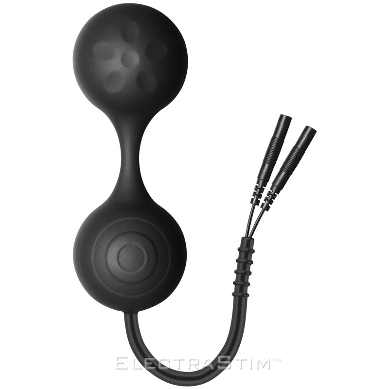 ElectraStim Silicone Noir Lula Electro Jiggle Kegel Balls-Katys Boutique