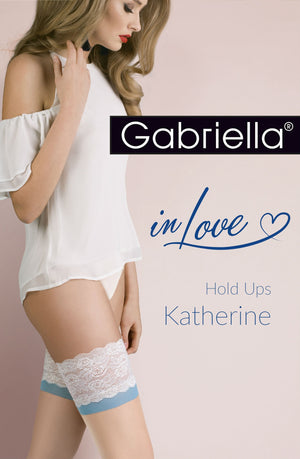 Gabriella 473 Katherine Hold Ups Natural/Blue/Champagne-Katys Boutique