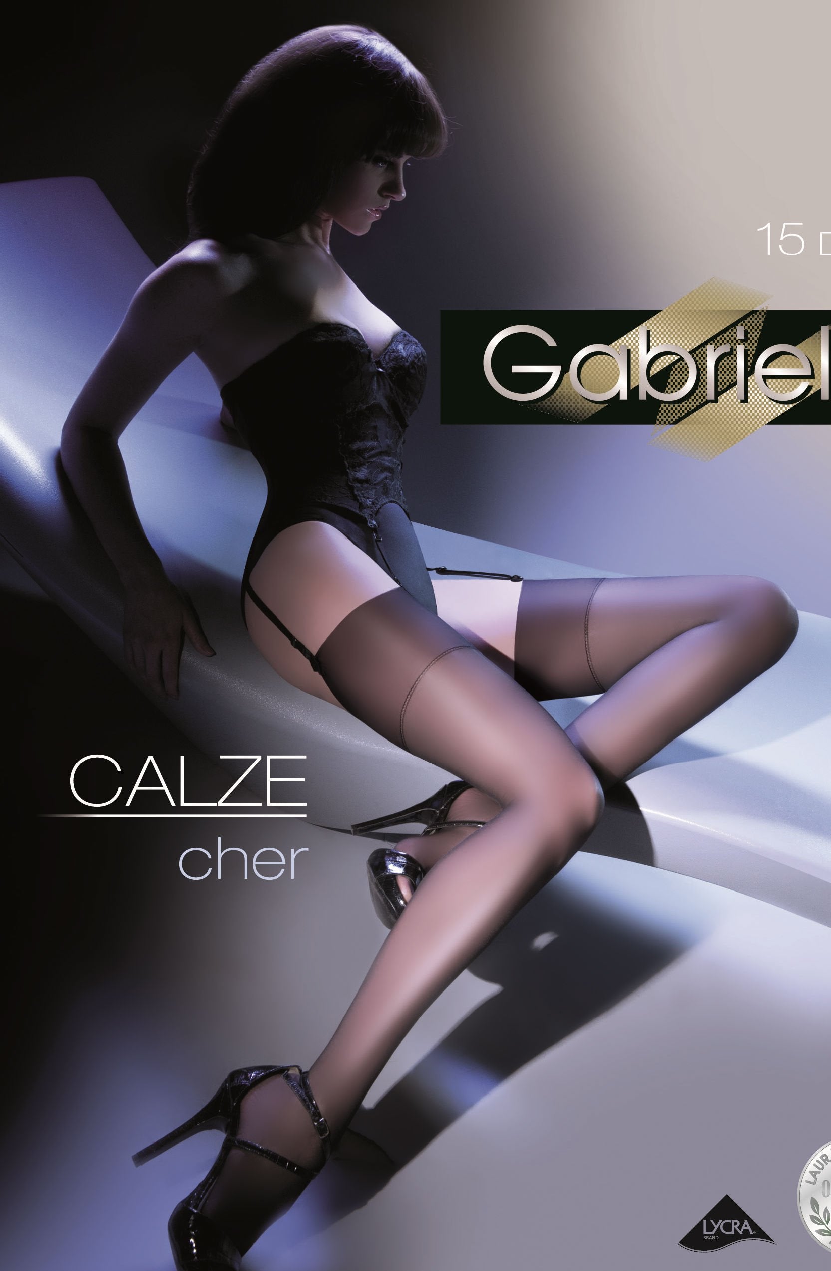 Gabriella Cher Stockings 226 Black-Katys Boutique