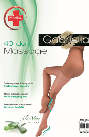 Gabriella Classic Massage 118 Tights Beige-Katys Boutique