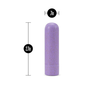 Gaia Biodegradable Rechargeable Eco Purple Bullet-Katys Boutique