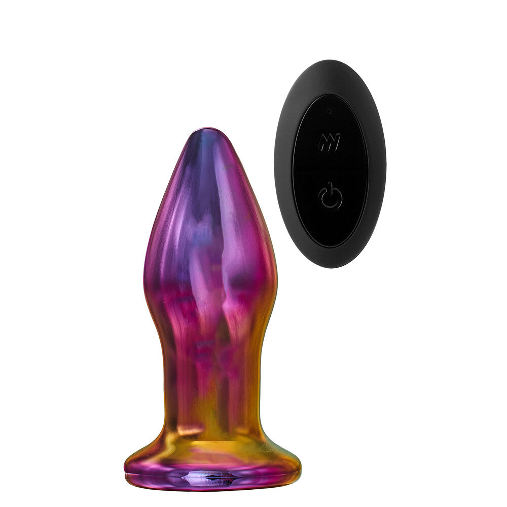 Glamour Glass Remote Control Butt Plug-Katys Boutique