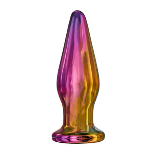 Glamour Glass Remote Control Tapered Butt Plug-Katys Boutique