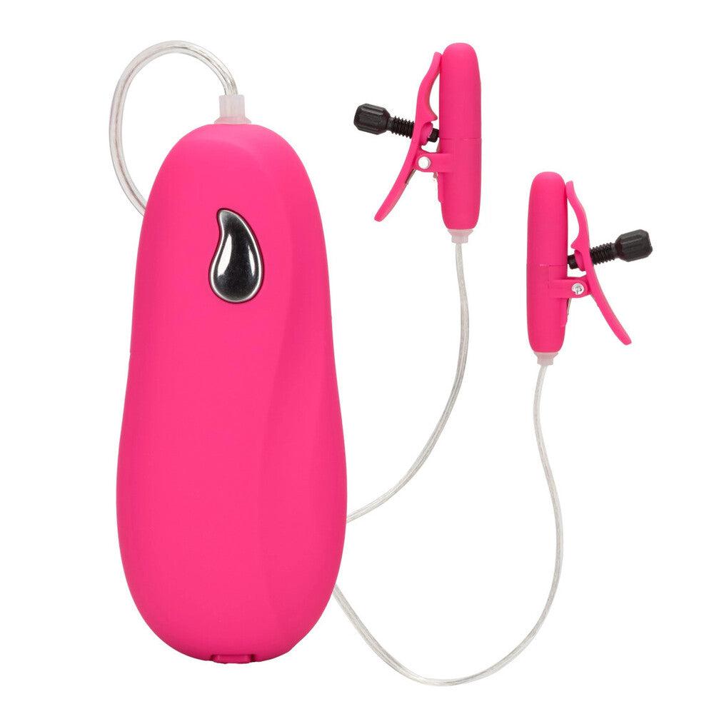 Heated Vibrating Nipple Teasers Pink-Katys Boutique