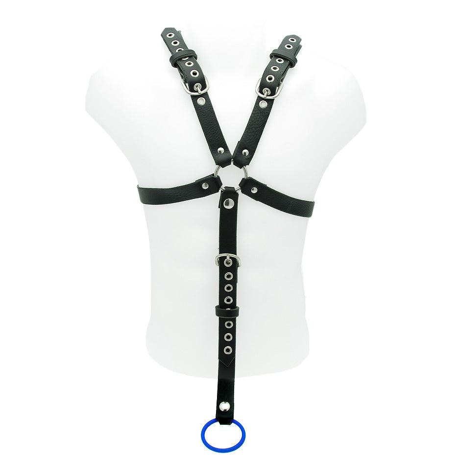 House Of Eros 1 Inch Male Harness And Cock Strap-Katys Boutique