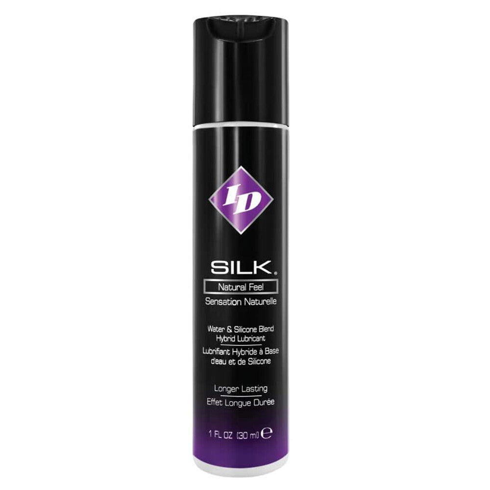 ID Silk Natural Feel Water Based Lubricant 1floz/30mls-Katys Boutique