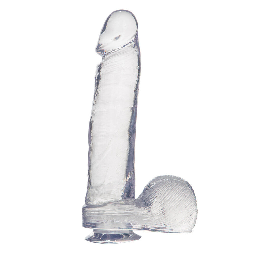 Jelly Royale 7.25 Inch Dong Clear-Katys Boutique