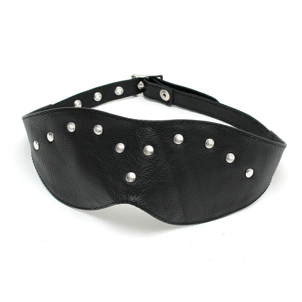 Leather Blindfold Mask-Katys Boutique