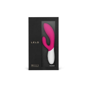 Lelo Ina Wave 2 Luxury Rechargeable Vibe Cerise-Katys Boutique