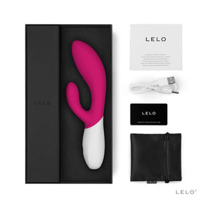 Lelo Ina Wave 2 Luxury Rechargeable Vibe Cerise-Katys Boutique