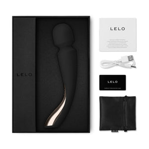 Lelo Smart Wand 2 Med Black-Katys Boutique