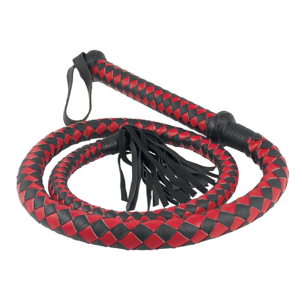 Long Arabian Whip Red And Black-Katys Boutique