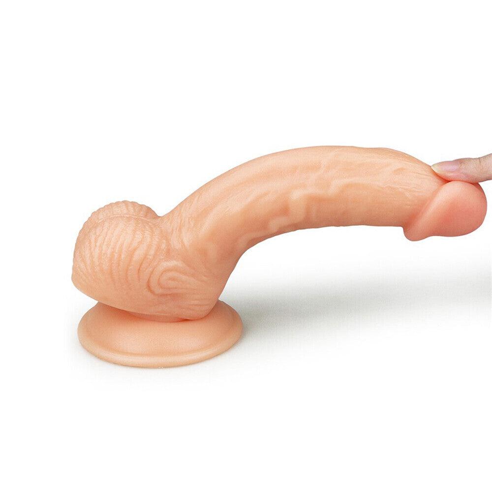 Lovetoy 8 Inch The Ultra Soft Dude Dildo-Katys Boutique