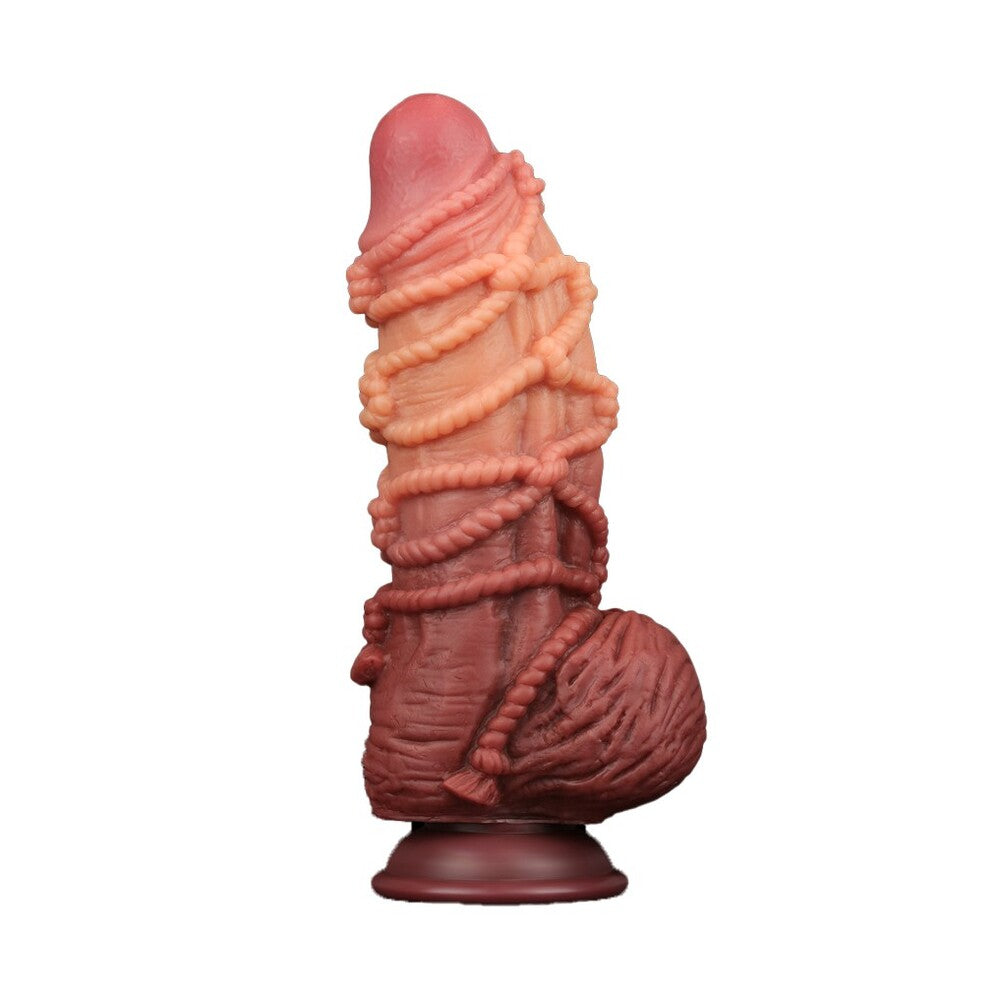 Lovetoy Extreme Dildo With Rope Pattern-Katys Boutique