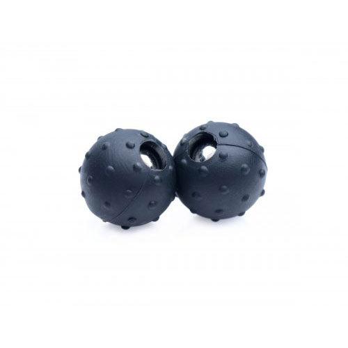 Master Series Dragons Orbs Nubbed Silicone Magnetic Balls-Katys Boutique