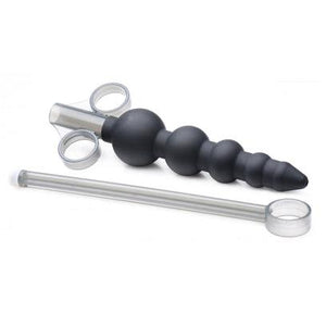 Master Series Silicone Graduated Beads Lube Launcher-Katys Boutique