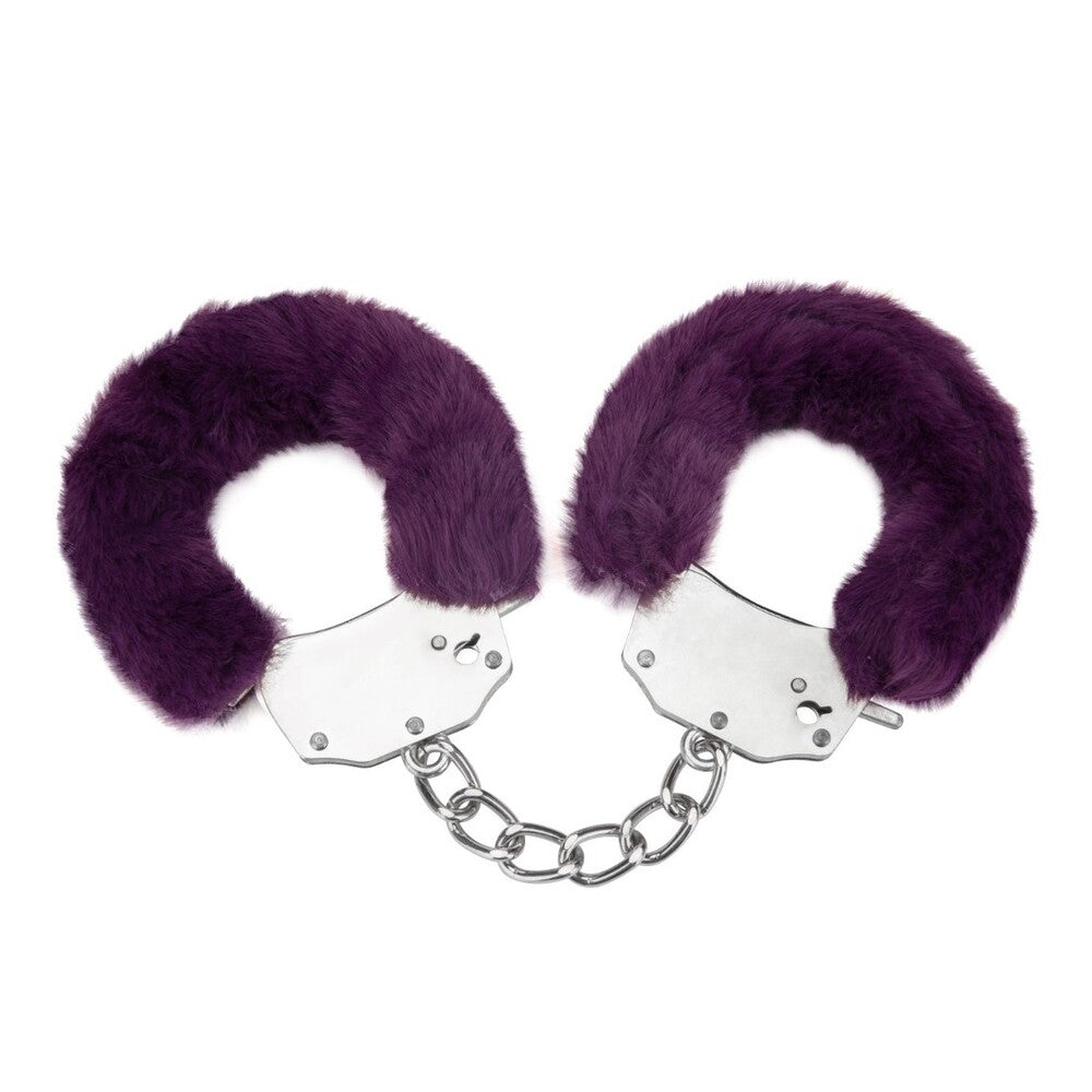 Me You Us Furry Handcuffs Purple-Katys Boutique