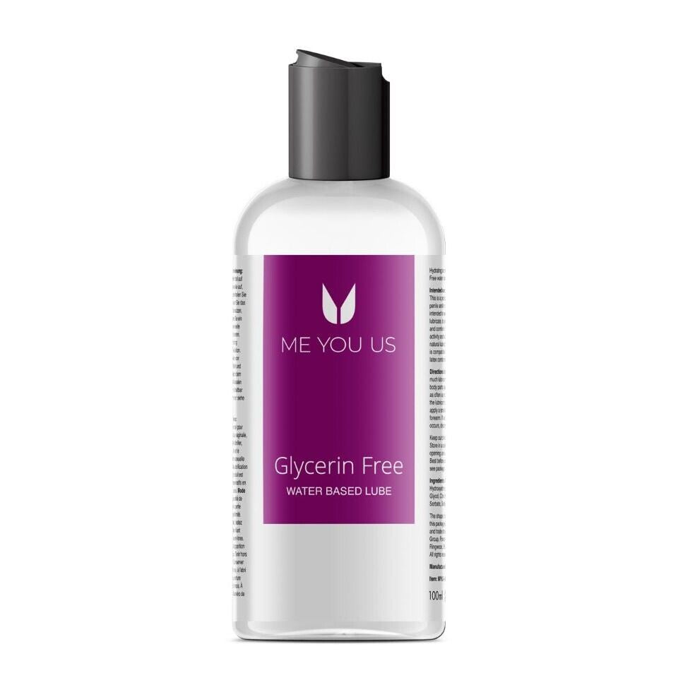 Me You Us Glycerin Free Water Based Lube 100ml-Katys Boutique