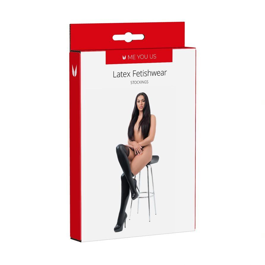 Me You Us Latex Fetishwear Stockings-Katys Boutique