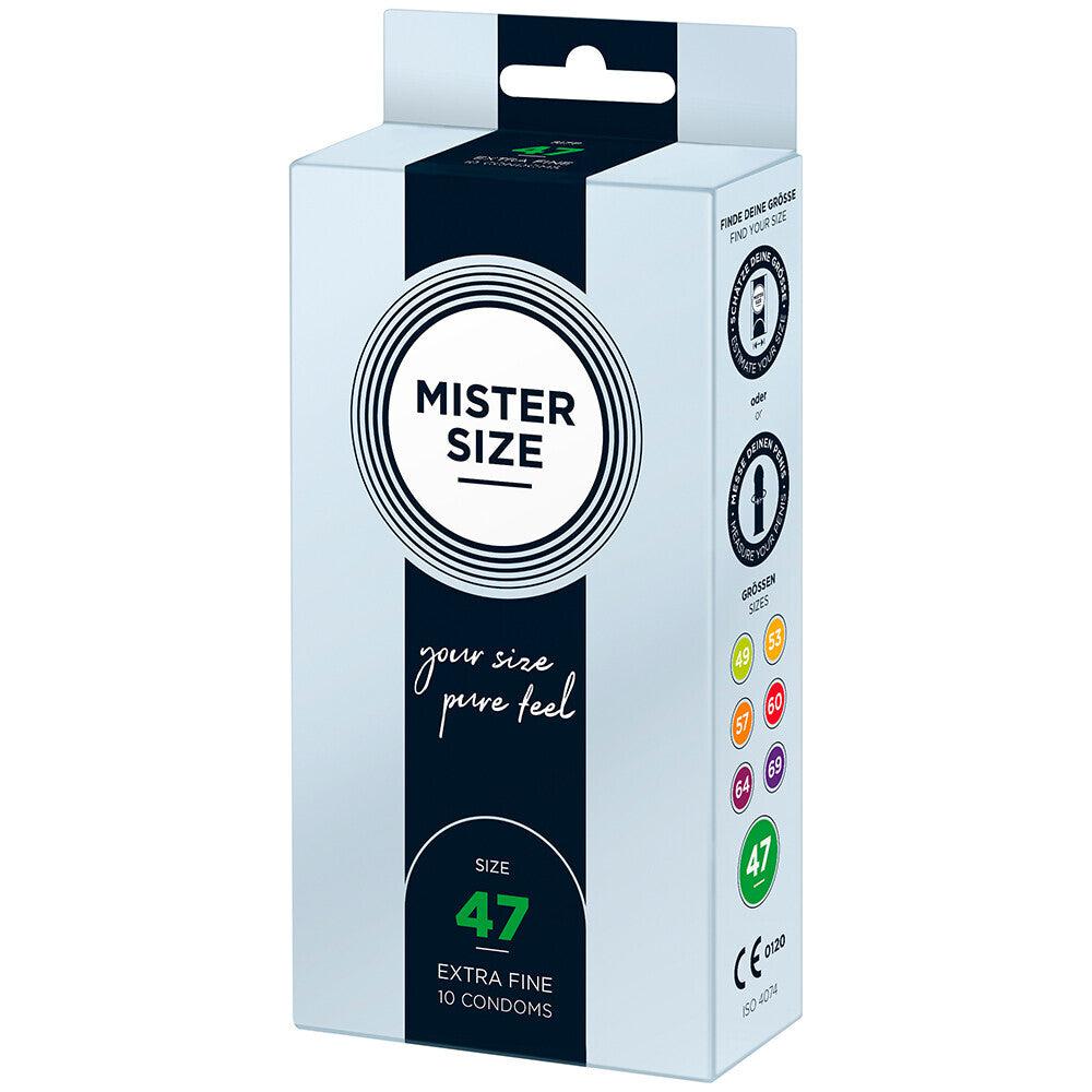 Mister Size 47mm Your Size Pure Feel Condoms 10 Pack-Katys Boutique