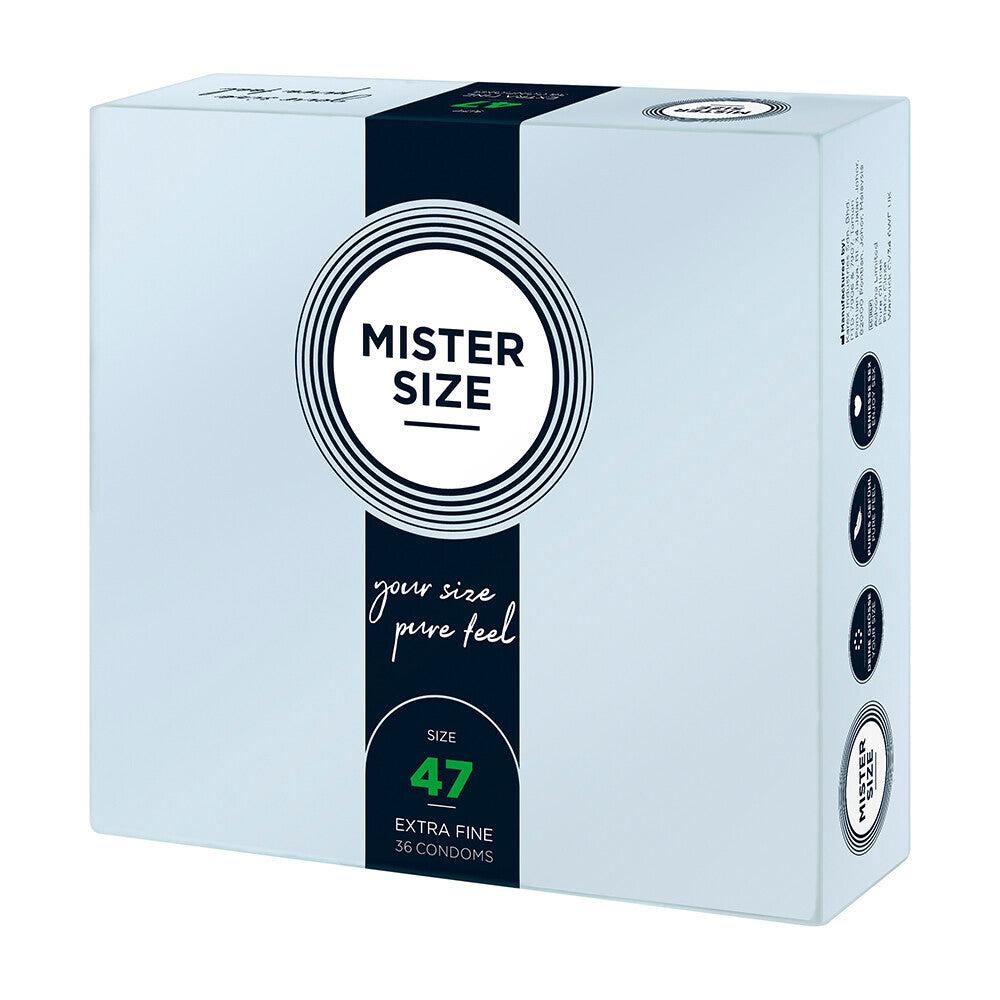 Mister Size 47mm Your Size Pure Feel Condoms 36 Pack-Katys Boutique